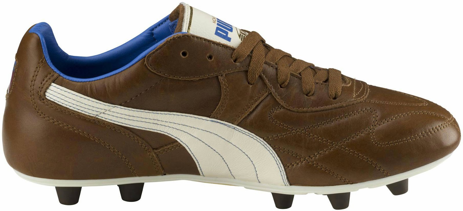 Puma brown top leather boots